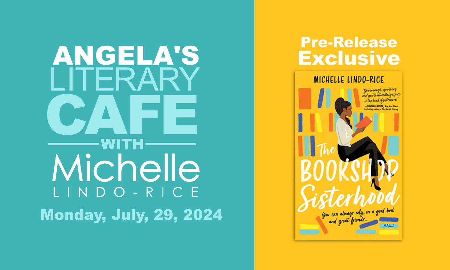 Angela's Literary Cafe with Michelle Lindo-Rice